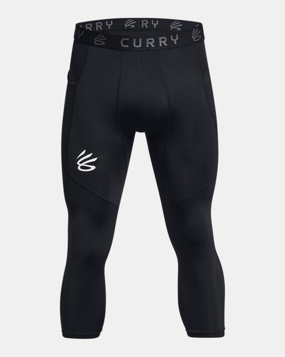 Men's Curry Brand ¾ Leggings in Black image number 3